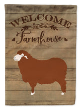 Load image into Gallery viewer, Merino Sheep Welcome Garden Flag – Decorative Outdoor Yard Flag CK6925GF