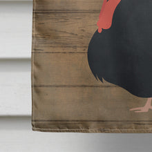 Load image into Gallery viewer, Norfolk Black Turkey Welcome Flag Canvas House Size CK6929CHF