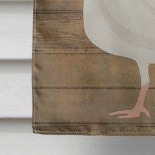 Load image into Gallery viewer, Beltsville Small White Turkey Hen Welcome Flag Canvas House Size CK6933CHF