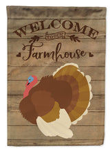 Load image into Gallery viewer, French Turkey Dindon Welcome Flag Canvas House Size CK6934CHF