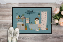 Load image into Gallery viewer, Moscow Watchdog in Bathtub Doormat - 24x36 Decorative Floor Mat – Indoor/Outdoor Rug with Artistic Flair CK7449JMAT