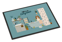 Load image into Gallery viewer, Russian Spaniel in Bathtub Doormat - 24x36 Decorative Floor Mat – Indoor/Outdoor Rug with Artistic Flair CK7453JMAT