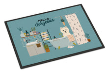 Load image into Gallery viewer, Westie in Bathtub Doormat - 24x36 Decorative Floor Mat – Indoor/Outdoor Rug with Artistic Flair CK7464JMAT