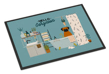 Load image into Gallery viewer, Fawn Boxer in Bathtub Doormat - 24x36 Decorative Floor Mat – Indoor/Outdoor Rug with Artistic Flair CK7537JMAT