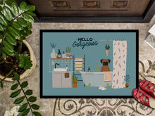 Load image into Gallery viewer, Brindle Boxer in Bathtub Doormat - 18x27 Decorative Floor Mat – Indoor/Outdoor Rug with Artistic Flair CK7539MAT