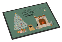 Load image into Gallery viewer, Brown Pug Christmas Everyone Doormat - 18x27 Decorative Floor Mat – Indoor/Outdoor Rug with Artistic Flair CK7570MAT