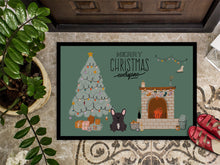 Load image into Gallery viewer, Brindle French Bulldog Christmas Everyone  Doormat - 18x27 Decorative Floor Mat – Indoor/Outdoor Rug with Artistic Flair CK7572MAT