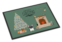 Load image into Gallery viewer, Black White French Bulldog Christmas Everyone Doormat - 24x36 Decorative Floor Mat – Indoor/Outdoor Rug with Artistic Flair CK7575JMAT