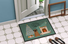 Load image into Gallery viewer, Brindle Mastiff Christmas Everyone Doormat - 24x36 Decorative Floor Mat – Indoor/Outdoor Rug with Artistic Flair CK7578JMAT