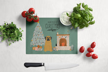 Load image into Gallery viewer, Mastiff Christmas Everyone Glass Cutting Boards – Durable, Decorative Kitchen Art Large CK7581LCB