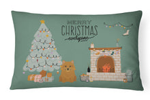 Load image into Gallery viewer, Norwich Terrier Christmas Everyone Canvas Fabric Decorative Pillow CK7583PW1216