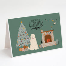 Load image into Gallery viewer, South Russian Sheepdog Christmas Everyone Greeting Cards -  Blank Note Cards – 8-Pack of Artist-Designed Cards with Envelopes