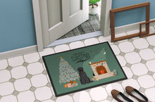 Load image into Gallery viewer, Black Russian Terrier Christmas Everyone Doormat - 18x27 Decorative Floor Mat – Indoor/Outdoor Rug with Artistic Flair CK7589MAT