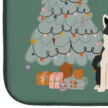 Load image into Gallery viewer, Russo-European Laika Spitz Christmas Everyone Dish Drying Mat – Absorbent, Artistic Kitchen Essentials CK7592DDM