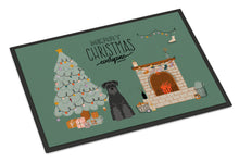 Load image into Gallery viewer, Black Standard Schnauzer Christmas Everyone Doormat - 24x36 Decorative Floor Mat – Indoor/Outdoor Rug with Artistic Flair CK7595JMAT