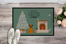 Load image into Gallery viewer, Border Terrier Christmas Everyone Doormat - 24x36 Decorative Floor Mat – Indoor/Outdoor Rug with Artistic Flair CK7602JMAT