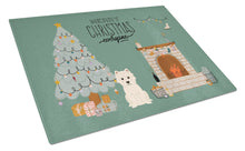 Load image into Gallery viewer, Westie Christmas Everyone Glass Cutting Boards – Durable, Decorative Kitchen Art Large CK7605LCB