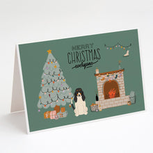 Load image into Gallery viewer, Swiss Hound Christmas Everyone Greeting Cards -  Blank Note Cards – 8-Pack of Artist-Designed Cards with Envelopes