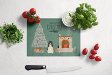 Load image into Gallery viewer, Swiss Hound Christmas Everyone Glass Cutting Boards – Durable, Decorative Kitchen Art Large CK7607LCB