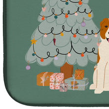 Load image into Gallery viewer, Central Asian Shepherd Dog Christmas Everyone Dish Drying Mat – Absorbent, Artistic Kitchen Essentials CK7612DDM