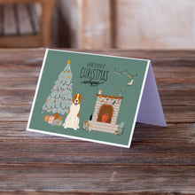Load image into Gallery viewer, Central Asian Shepherd Dog Christmas Everyone Greeting Cards -  Blank Note Cards – 8-Pack of Artist-Designed Cards with Envelopes
