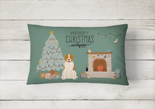 Load image into Gallery viewer, Central Asian Shepherd Dog Christmas Everyone Canvas Fabric Decorative Pillow CK7612PW1216