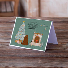 Load image into Gallery viewer, Caucasian Shepherd Dog Christmas Everyone Greeting Cards -  Blank Note Cards – 8-Pack of Artist-Designed Cards with Envelopes