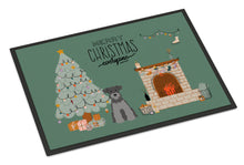 Load image into Gallery viewer, Black Silver Miniature Schnauzer Christmas Everyone Doormat - 24x36 Decorative Floor Mat – Indoor/Outdoor Rug with Artistic Flair CK7615JMAT
