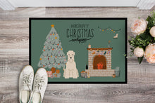 Load image into Gallery viewer, Soft Coated Wheaten Terrier Christmas Everyone Doormat - 24x36 Decorative Floor Mat – Indoor/Outdoor Rug with Artistic Flair CK7624JMAT