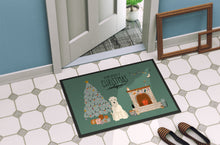Load image into Gallery viewer, Soft Coated Wheaten Terrier Christmas Everyone Doormat - 24x36 Decorative Floor Mat – Indoor/Outdoor Rug with Artistic Flair CK7624JMAT