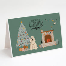Load image into Gallery viewer, Buff Cocker Spaniel Christmas Everyone Greeting Cards -  Blank Note Cards – 8-Pack of Artist-Designed Cards with Envelopes
