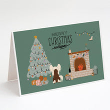 Load image into Gallery viewer, Cream Chinese Crested Christmas Everyone Greeting Cards -  Blank Note Cards – 8-Pack of Artist-Designed Cards with Envelopes