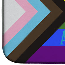 Load image into Gallery viewer, Gay Pride Progress Pride All are Welcome Dish Drying Mat – Absorbent, Artistic Kitchen Essentials