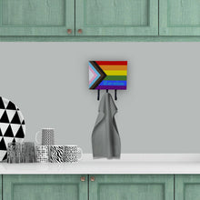Load image into Gallery viewer, Gay Pride Progress Pride All are Welcome Leash or Key Holder