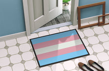 Load image into Gallery viewer, Transgender Pride Doormat - 18x27 Decorative Floor Mat – Indoor/Outdoor Rug with Artistic Flair