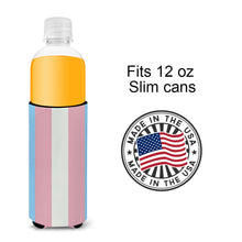 Load image into Gallery viewer, Transgender Pride  Hugger for slim cans