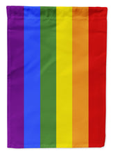 Load image into Gallery viewer, Gay Pride Flag Canvas House Size