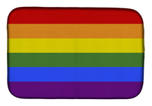 Load image into Gallery viewer, Gay Pride Dish Drying Mat – Absorbent, Artistic Kitchen Essentials