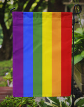 Load image into Gallery viewer, Gay Pride Garden Flag – LGBTQ+ Inclusive Outdoor Yard Decor