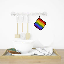 Load image into Gallery viewer, Gay Pride Pot Holders - Set of 2 - Heat-Resistant Kitchen Essentials