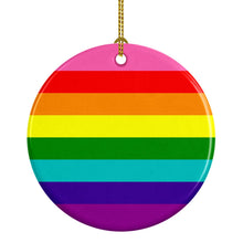 Load image into Gallery viewer, Gay Pride before 1978 Ceramic Ornament