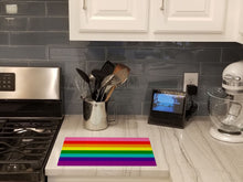 Load image into Gallery viewer, Gay Pride before 1978 Glass Cutting Boards – Durable, Decorative Kitchen Art Large