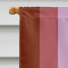 Load image into Gallery viewer, Lesbian Pride Flag Canvas House Size