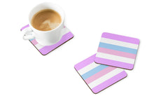 Load image into Gallery viewer, Bigender Pride Foam Coaster