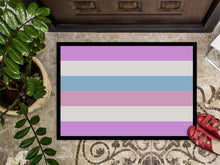 Load image into Gallery viewer, Bigender Pride Doormat - 18x27 Decorative Floor Mat – Indoor/Outdoor Rug with Artistic Flair