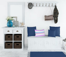 Load image into Gallery viewer, Bigender Pride Canvas Fabric Decorative Pillow