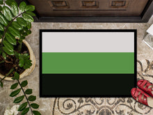 Load image into Gallery viewer, Neutrois Pride Doormat - 18x27 Decorative Floor Mat – Indoor/Outdoor Rug with Artistic Flair