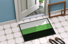 Load image into Gallery viewer, Neutrois Pride Doormat - 18x27 Decorative Floor Mat – Indoor/Outdoor Rug with Artistic Flair