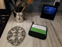 Load image into Gallery viewer, Neutrois Pride Pot Holders - Set of 2 - Heat-Resistant Kitchen Essentials