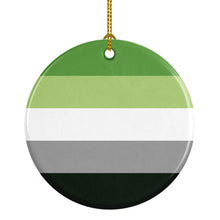 Load image into Gallery viewer, Aronmantic Pride Ceramic Ornament